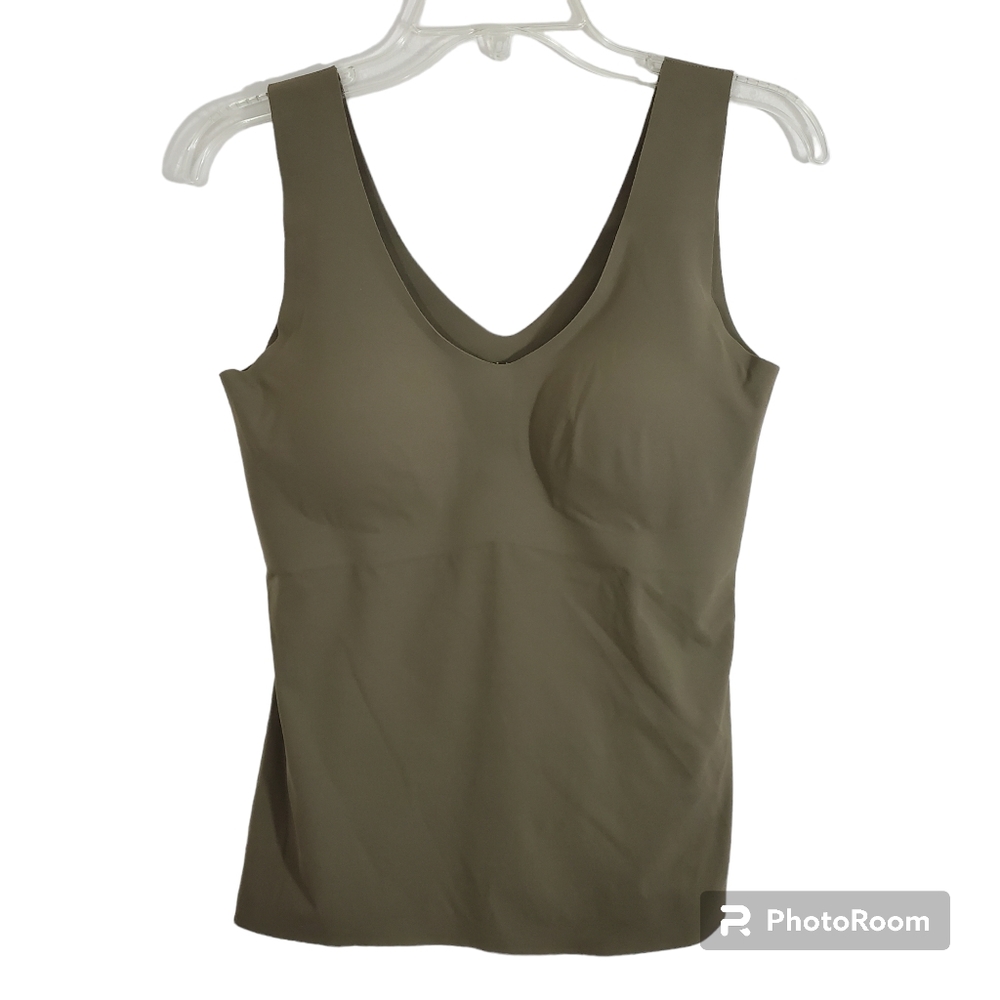 Knix Women's LuxeLift Tank Green Size XL Fits Sizes 38A 38B 38C 38D 38DD